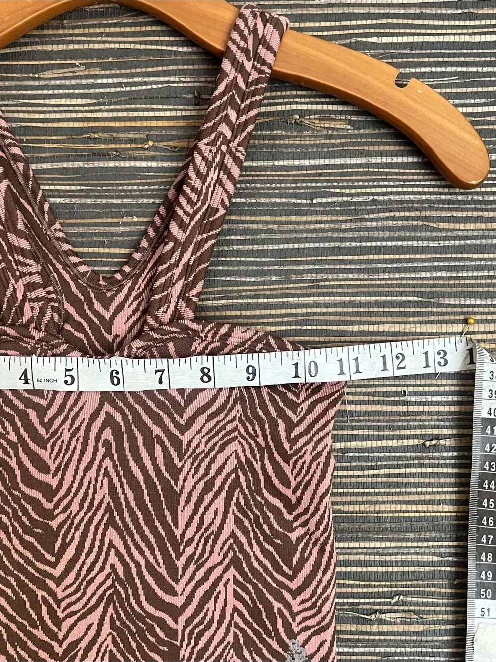 Free People Flutter Kick Tank in Zebra print Sz XS/S NWOT $48